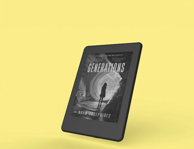 eBook square mockup